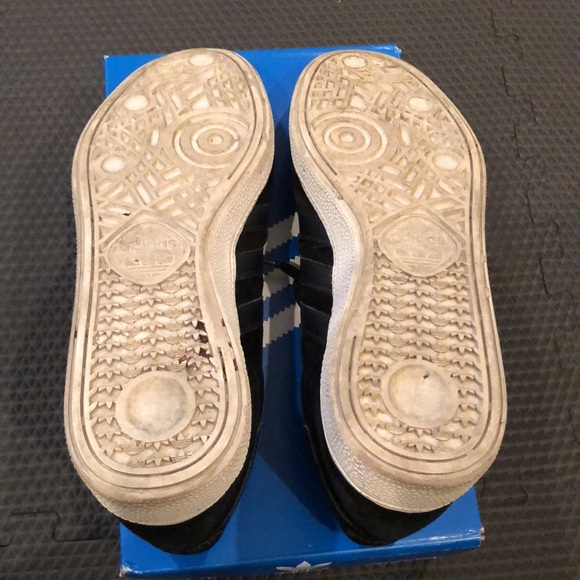 Men’s Adidas Spezial sz 10 black with white sole - Picture 6 of 9